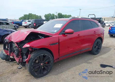 2017 Jaguar F-Pace S z USA, uszkodzony, nr VIN SADCM2BV9HA897500